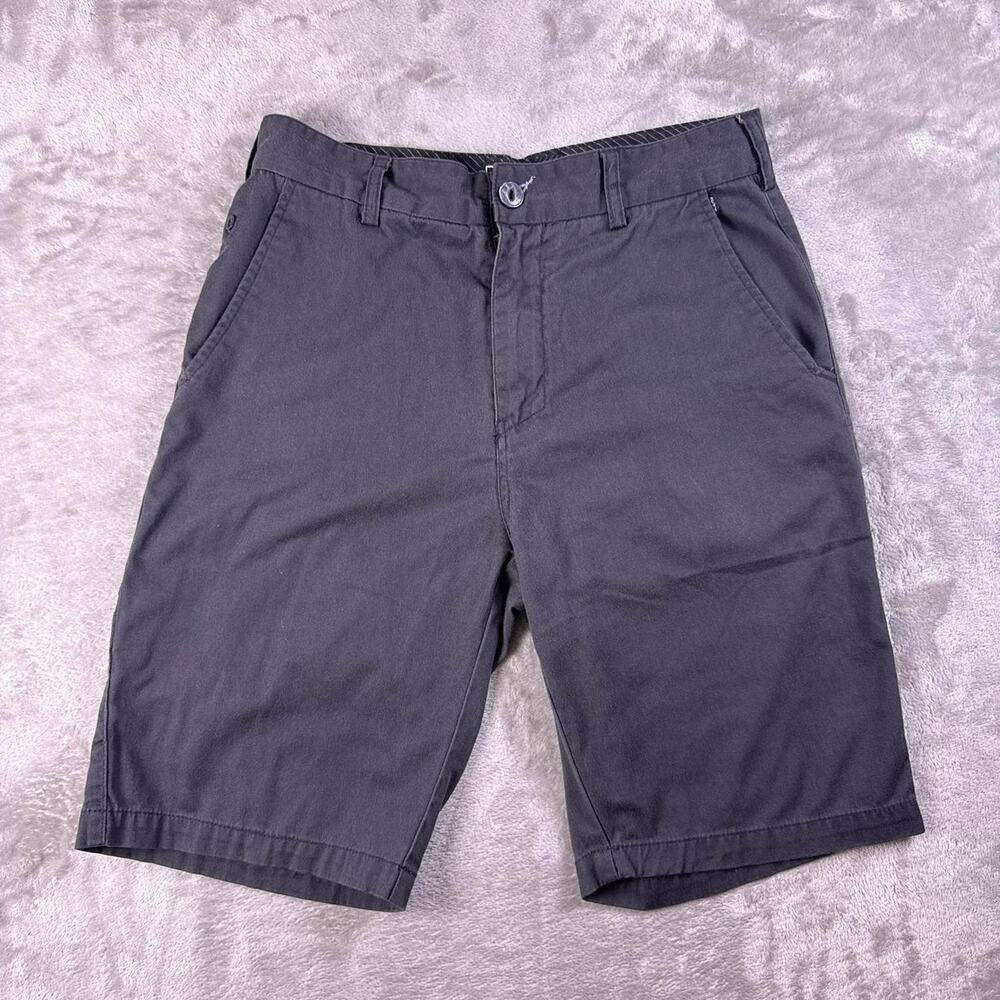 Billabong Men’s Size 32 Gray Cotton Chino Shorts Flat Front